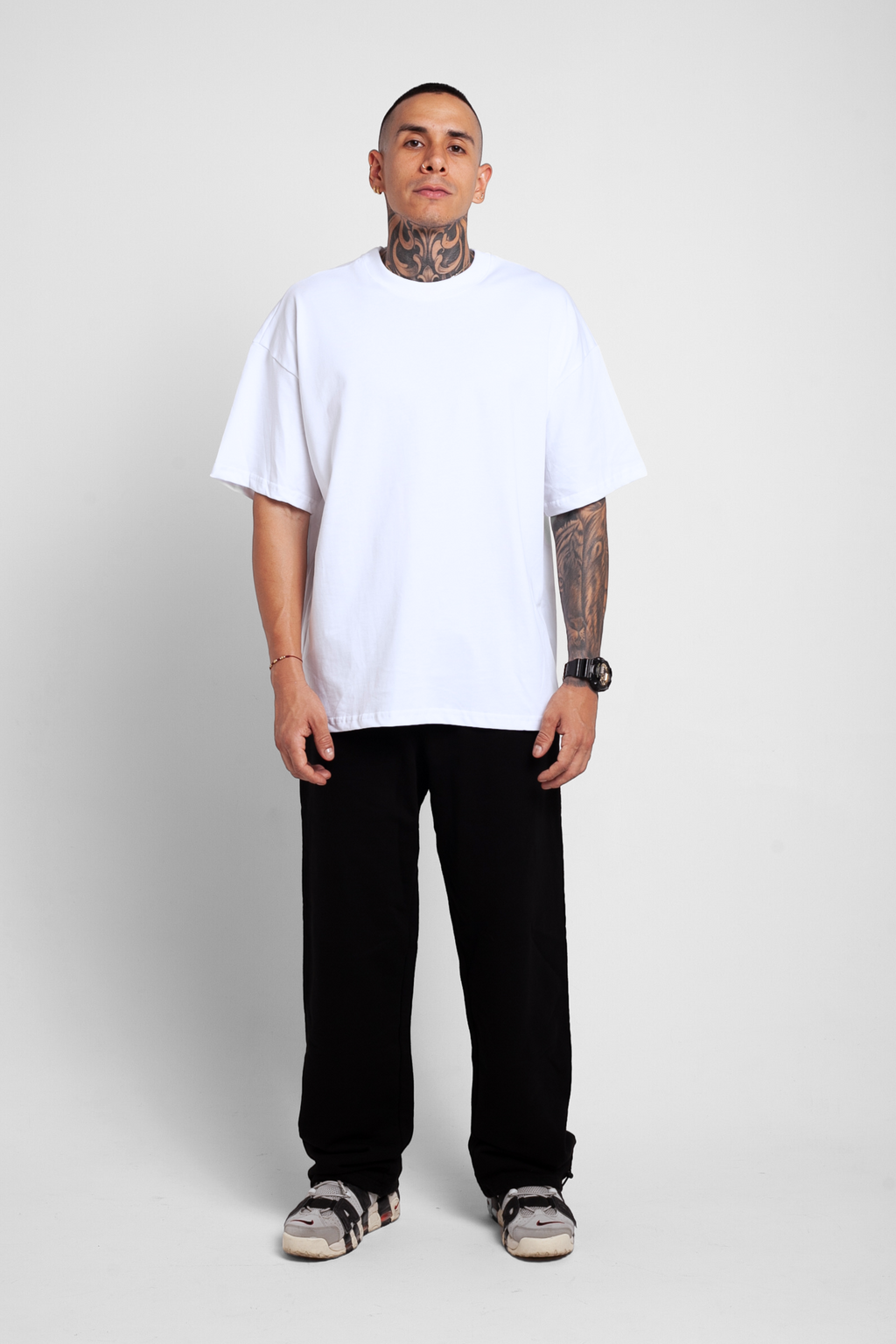 Camiseta Oversize Blanca 250G
