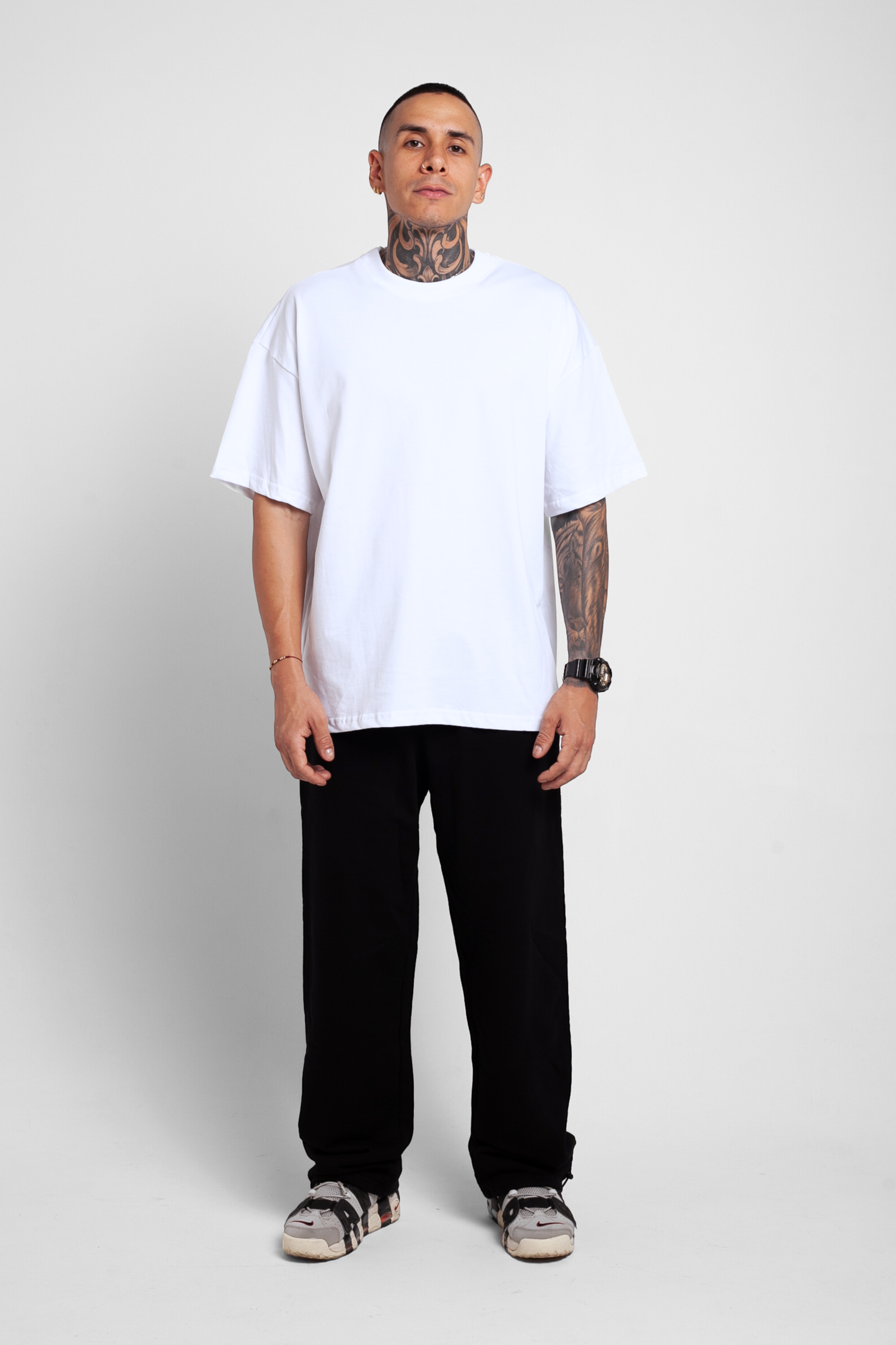 Camiseta Oversize Blanca 250G