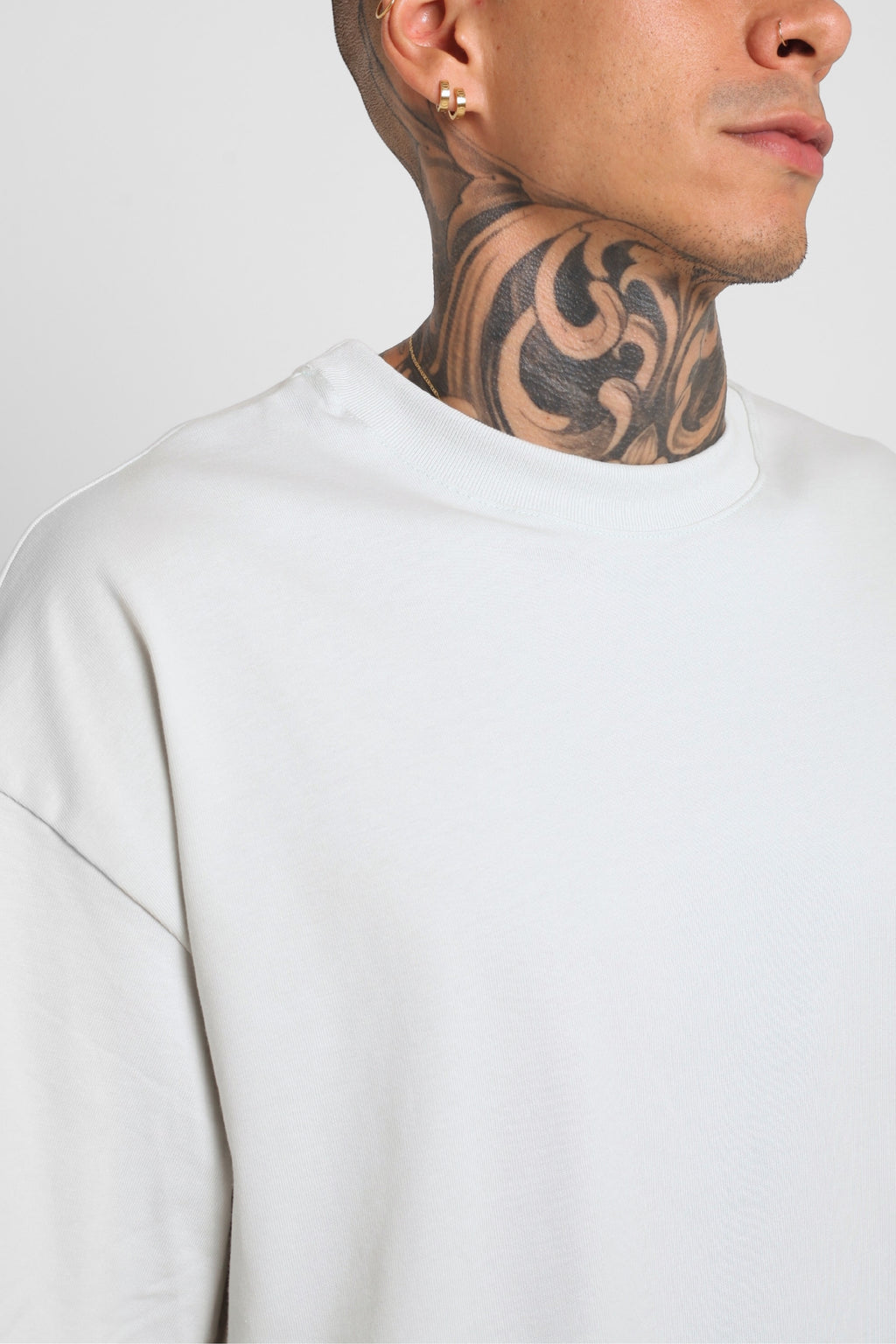 Camiseta Oversize Gris 250G