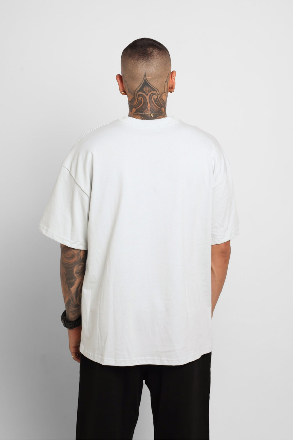 Camiseta Oversize Gris 250G