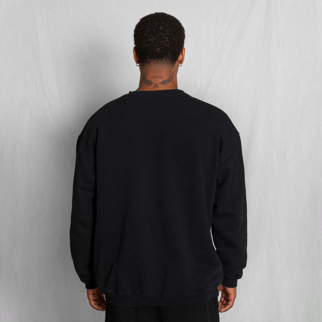 Buzo Crewneck Negro 400G