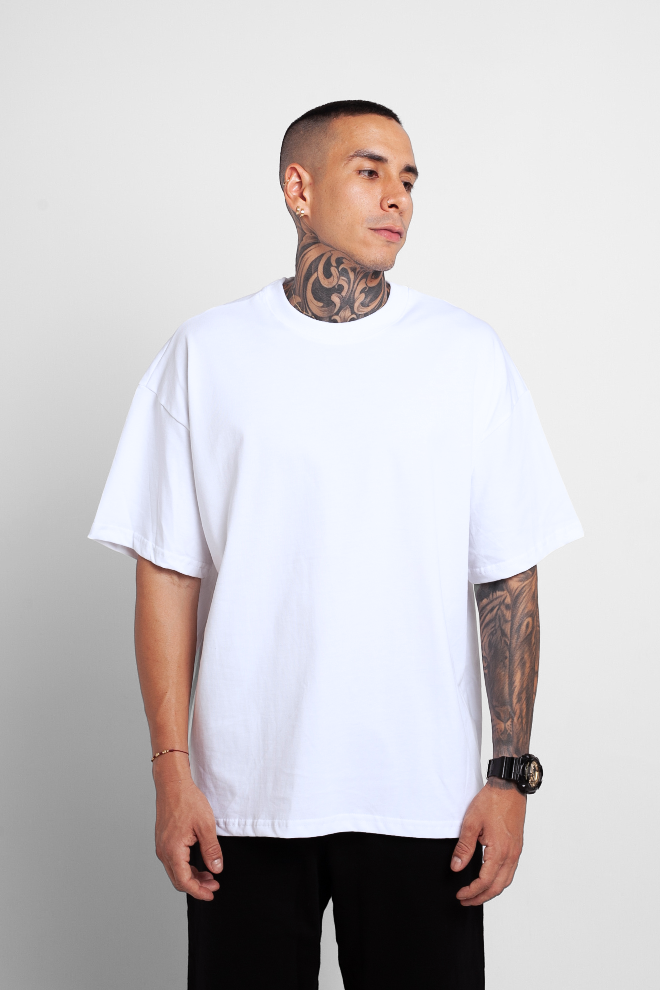 Camiseta Oversize Blanca 250G