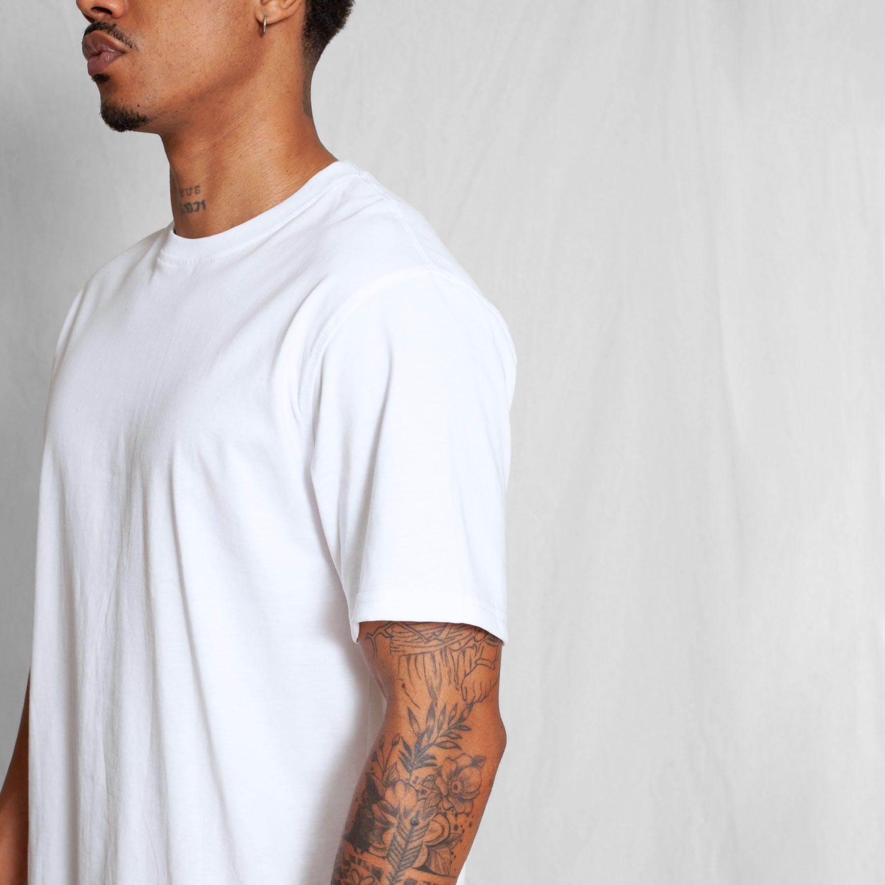 Camiseta Regular Fit Blanca 200G