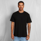 Camiseta Regular Fit Negra 200G