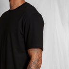Camiseta Regular Fit Negra 200G