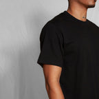 Camiseta Regular Fit Negra 200G