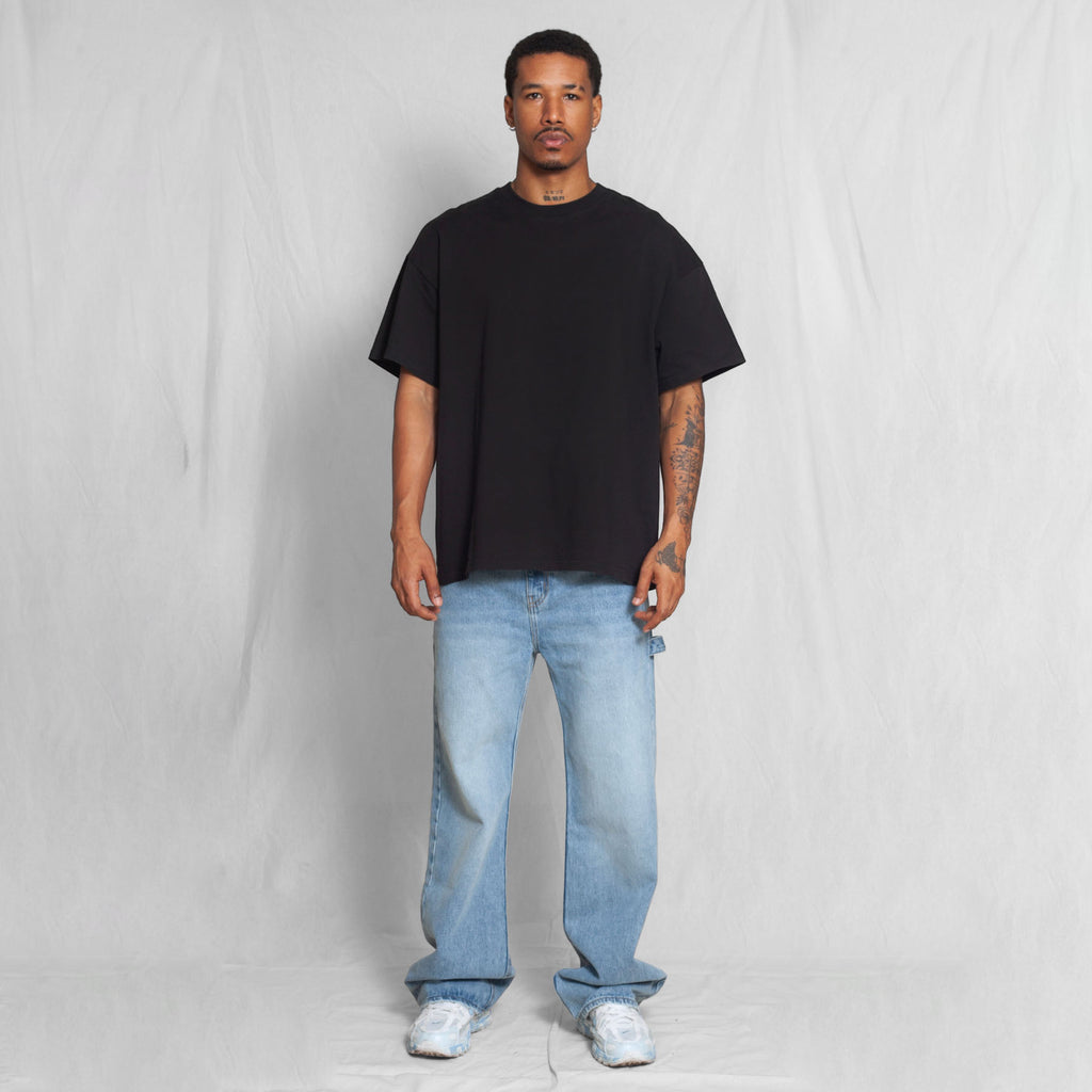 Camiseta Oversize Negra 250G