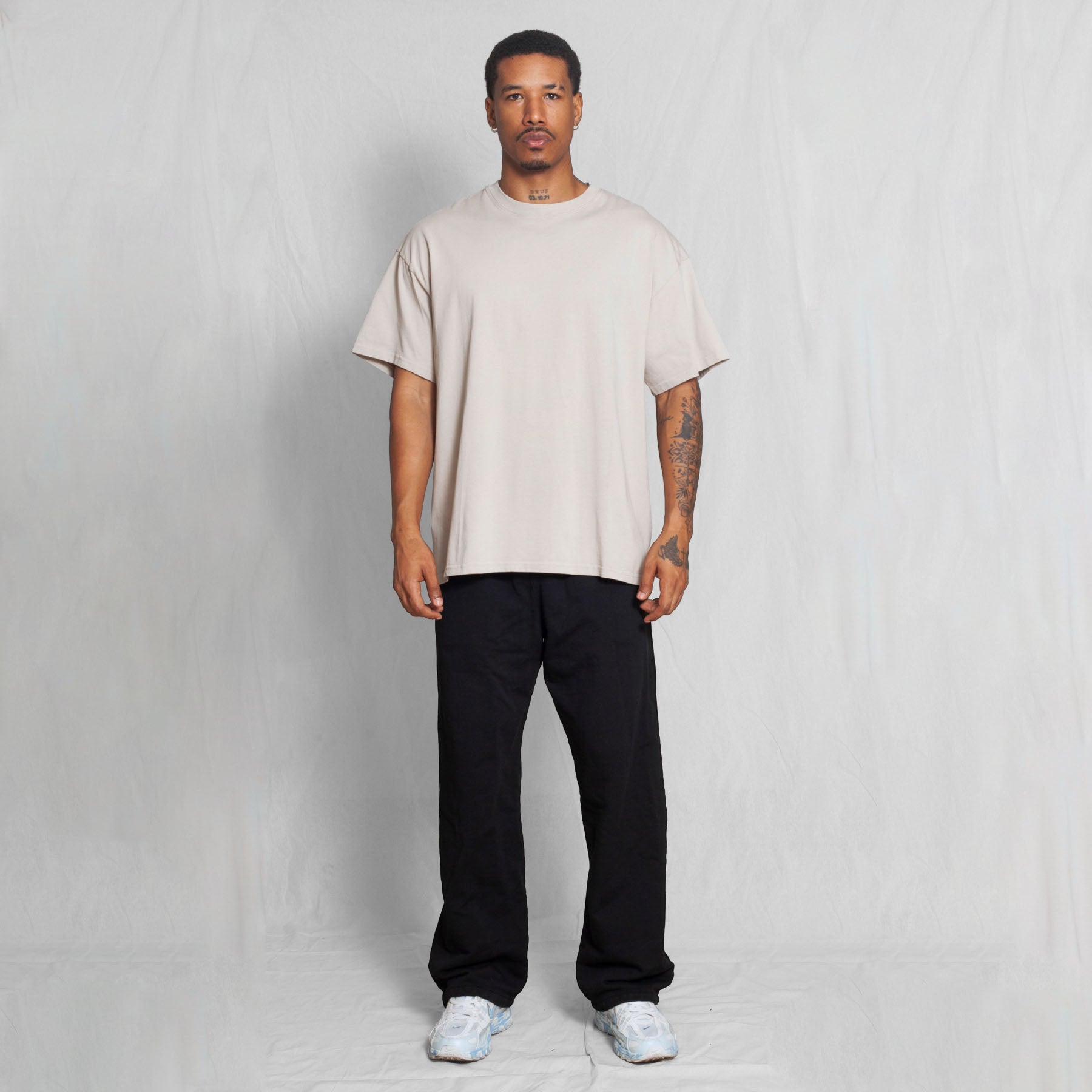 Camiseta Oversize Beige 250G
