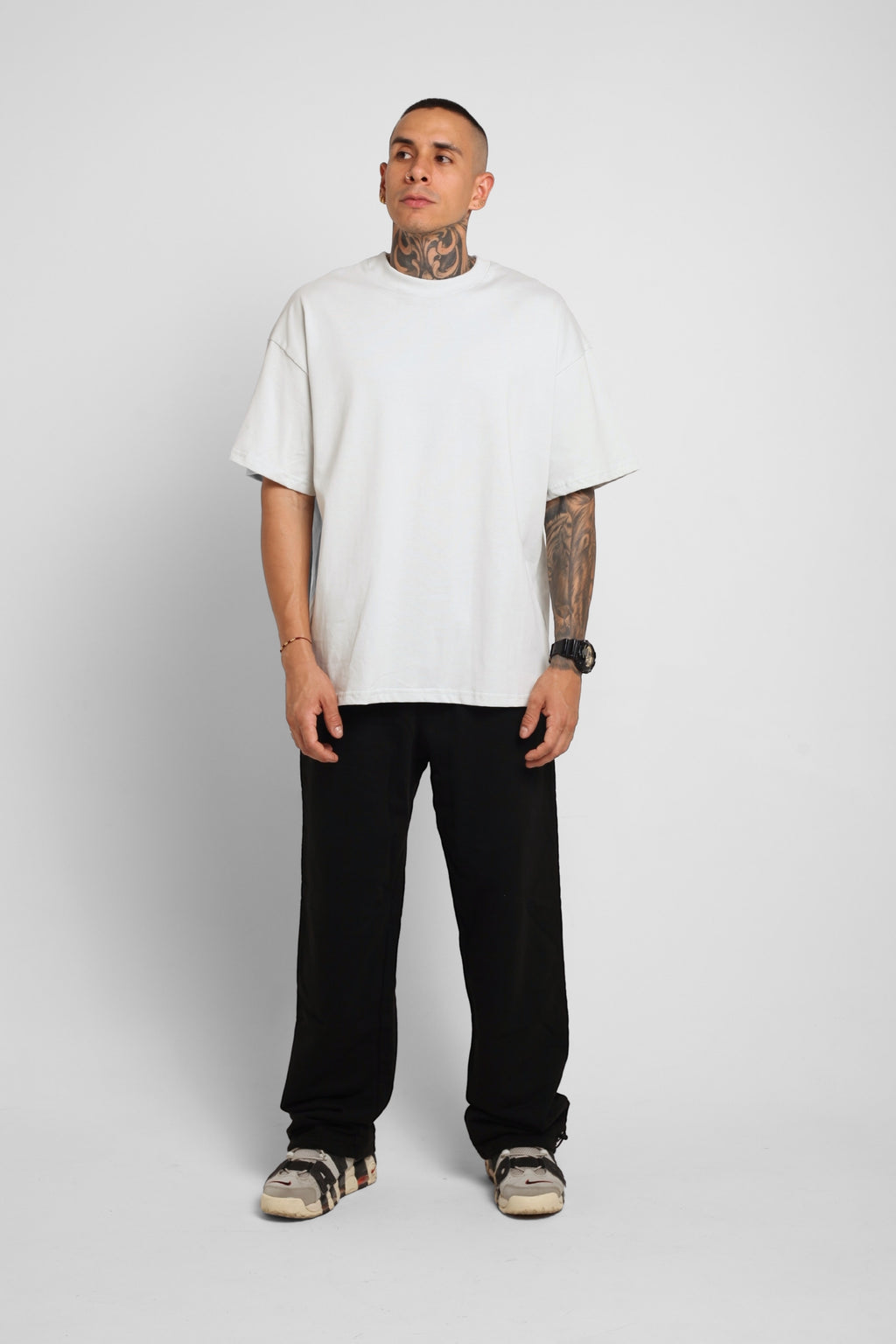 Camiseta Oversize Gris 250G