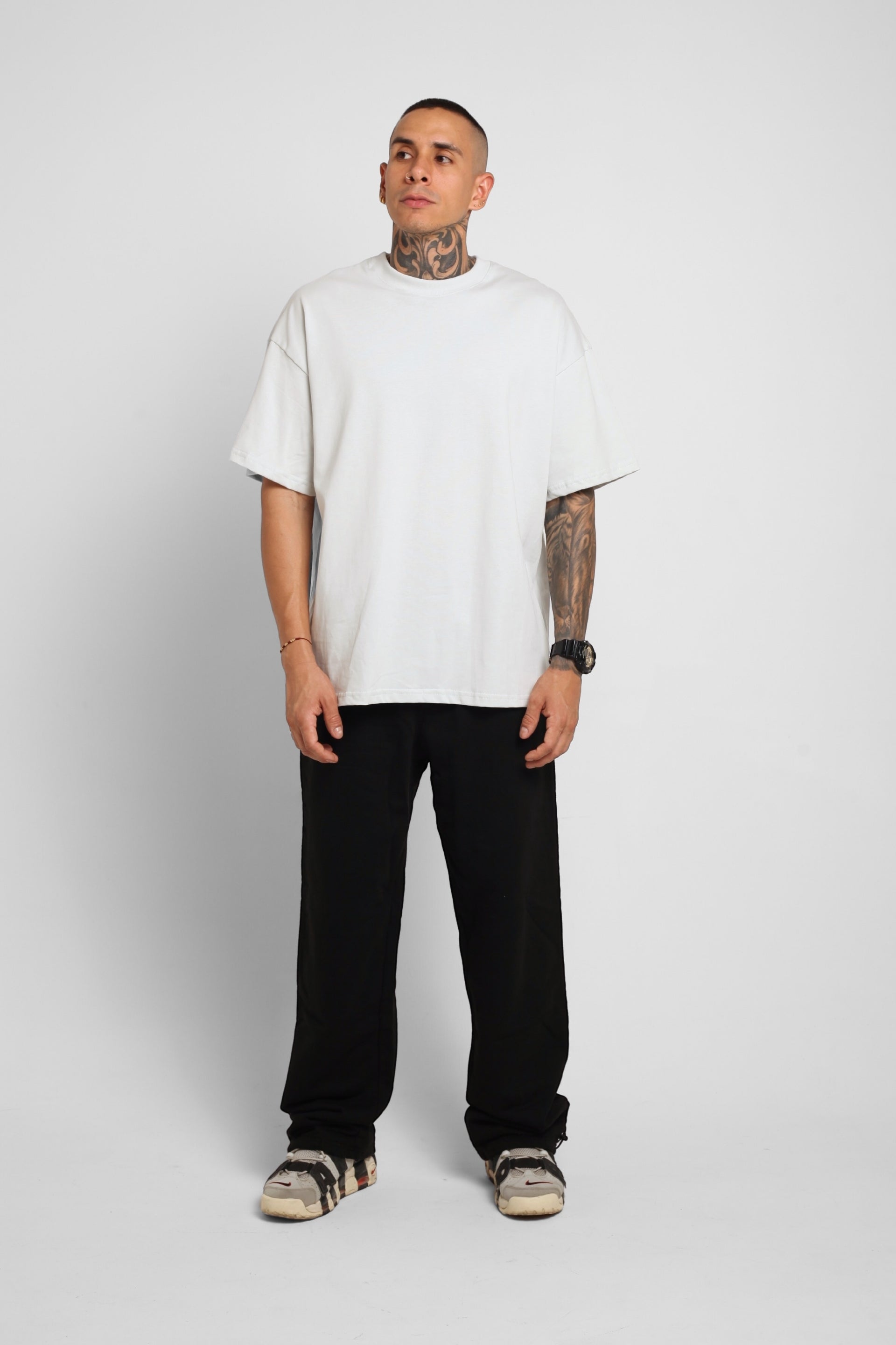 Camiseta Oversize Gris 250G