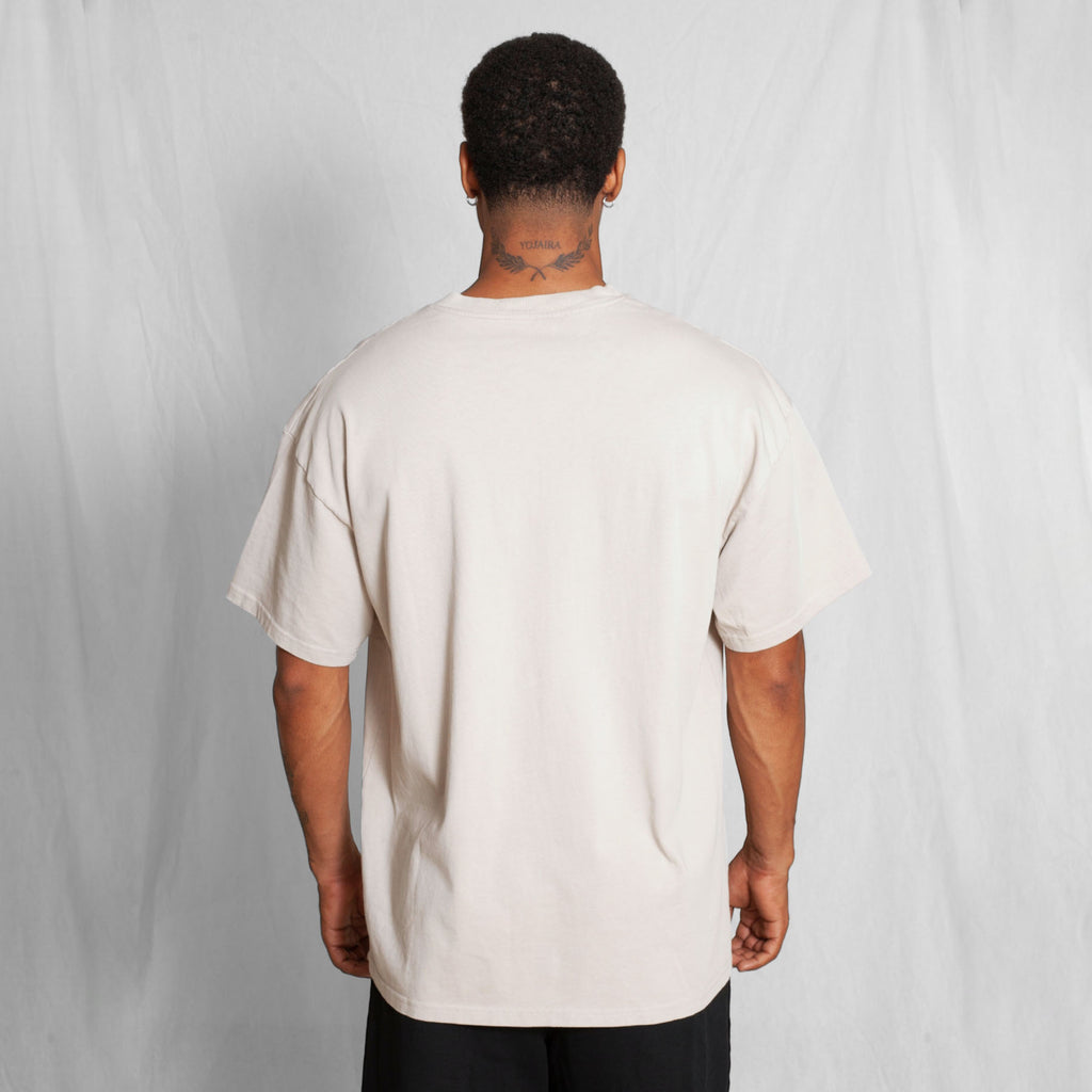Camiseta Oversize Beige 250G