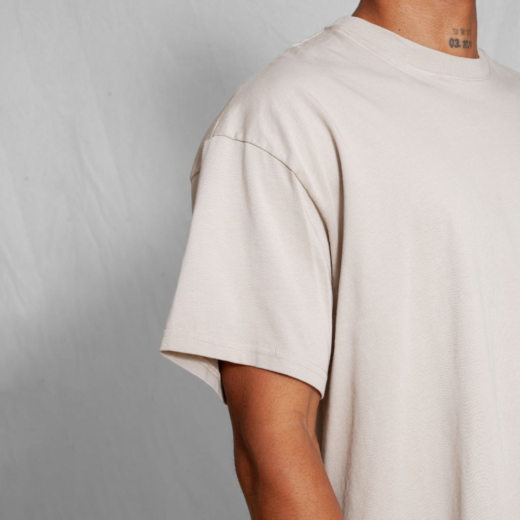 Camiseta Oversize Beige 250G