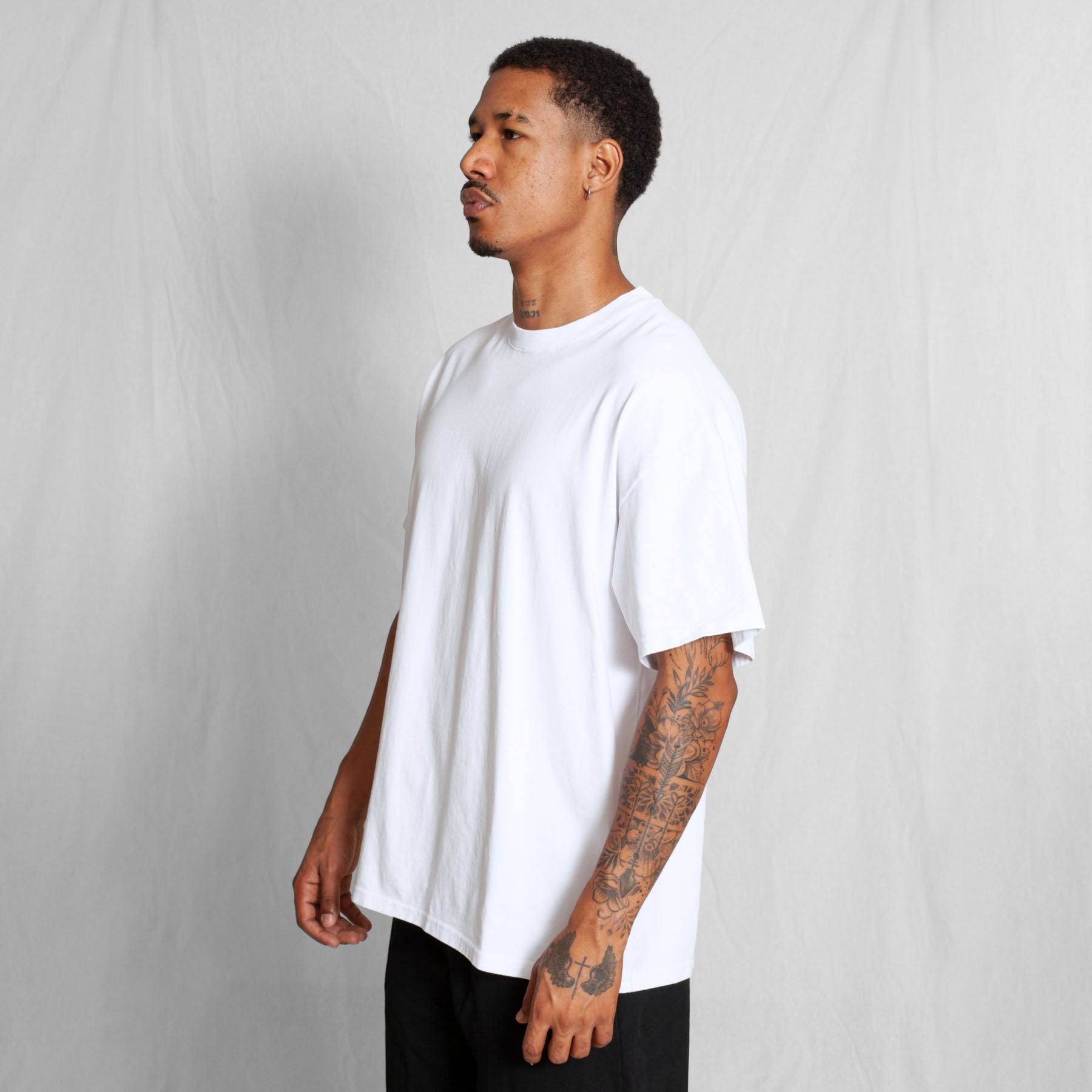 Camiseta Oversize Blanca 250G