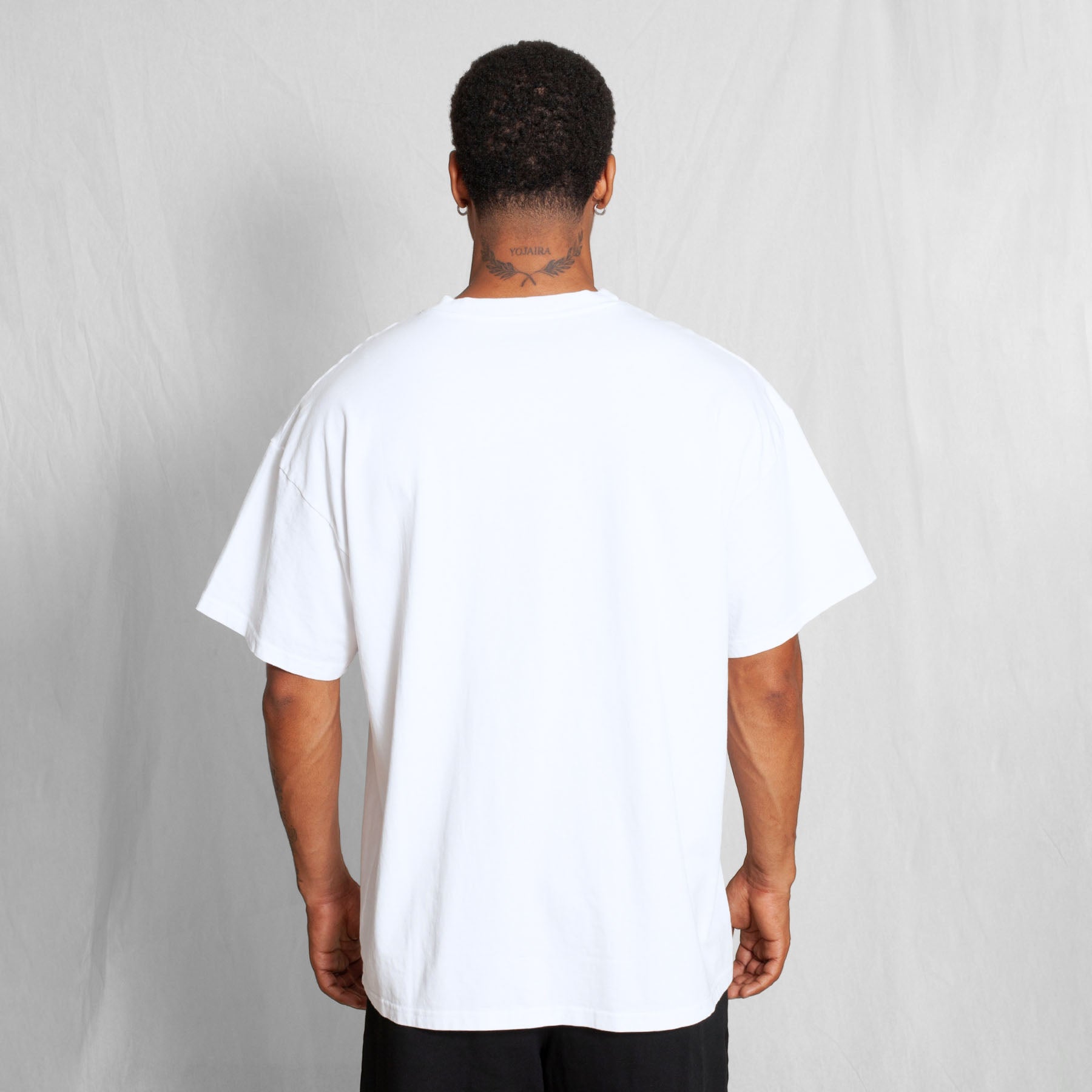 Camiseta Oversize Blanca 250G