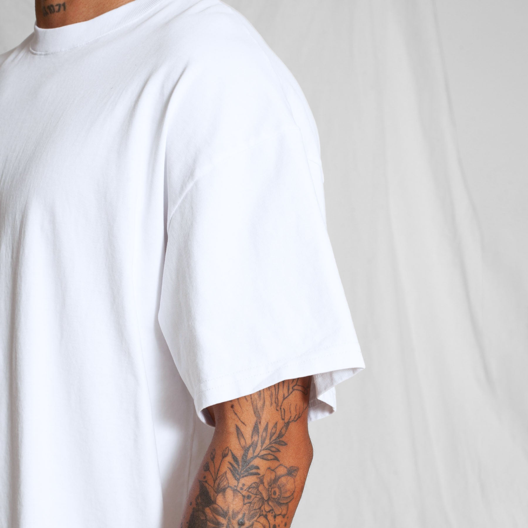 Camiseta Oversize Blanca 250G
