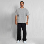 Camiseta Oversize Acid Wash Gris 250G