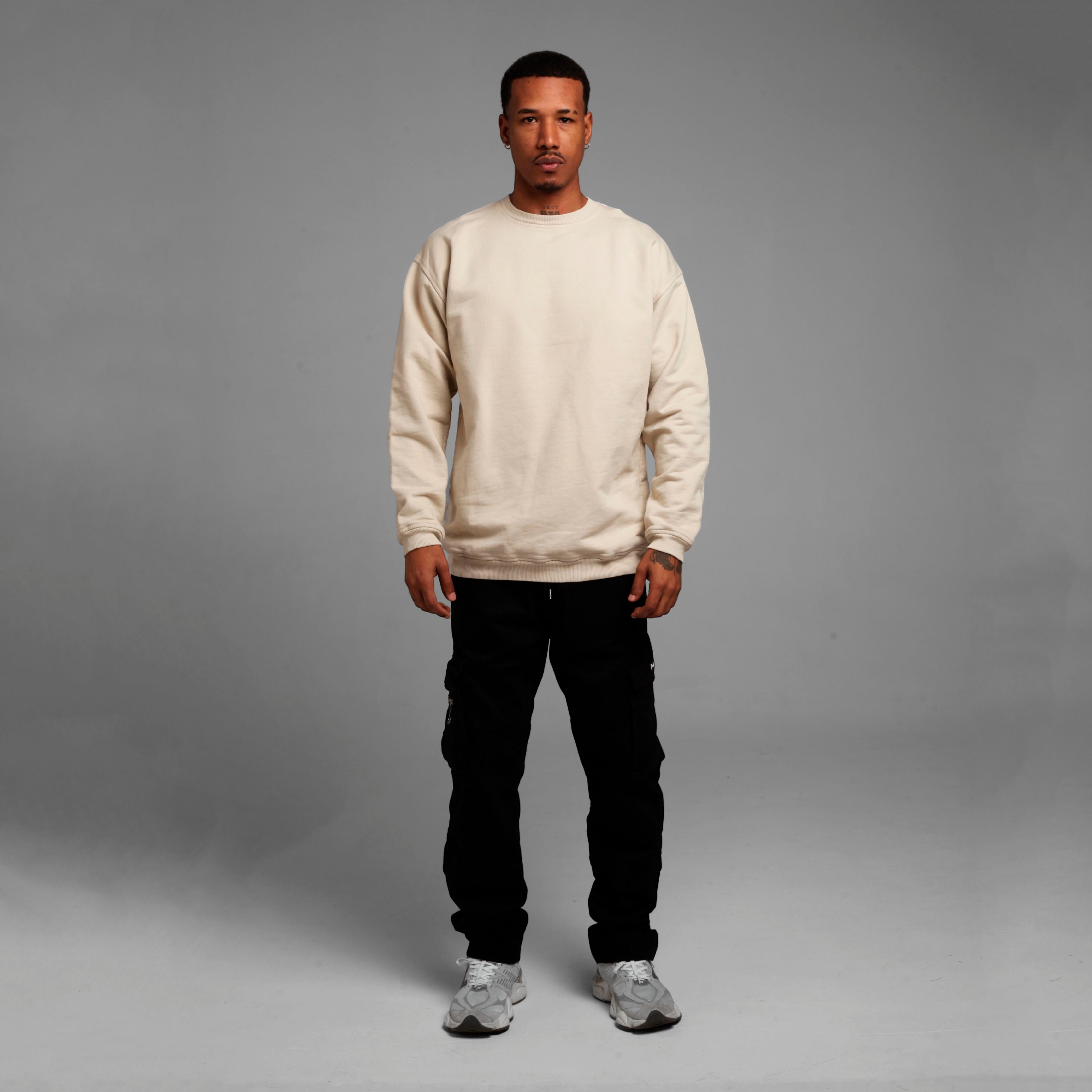 Buzo Crewneck Beige 400G