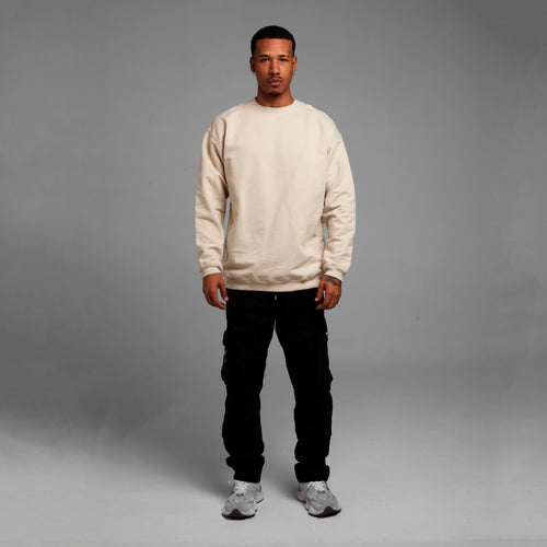 Buzo Crewneck Beige 400G