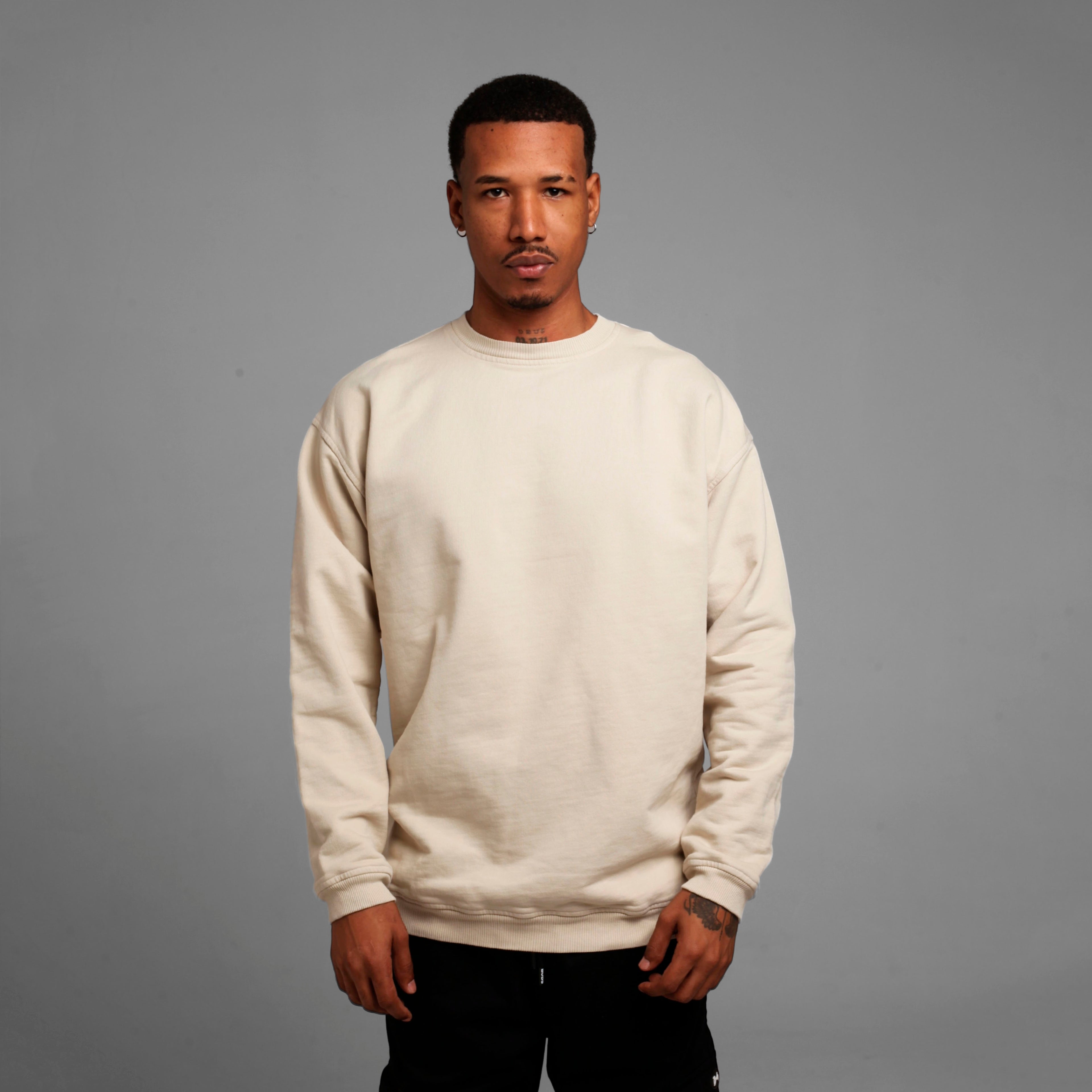 Buzo Crewneck Beige 400G