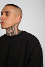 Buzo Crewneck Negro 400G