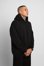 Buzo Hoodie Negro 400G