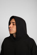 Buzo Hoodie Negro 400G