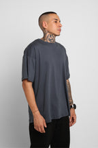 Camiseta Oversize Azul 190G
