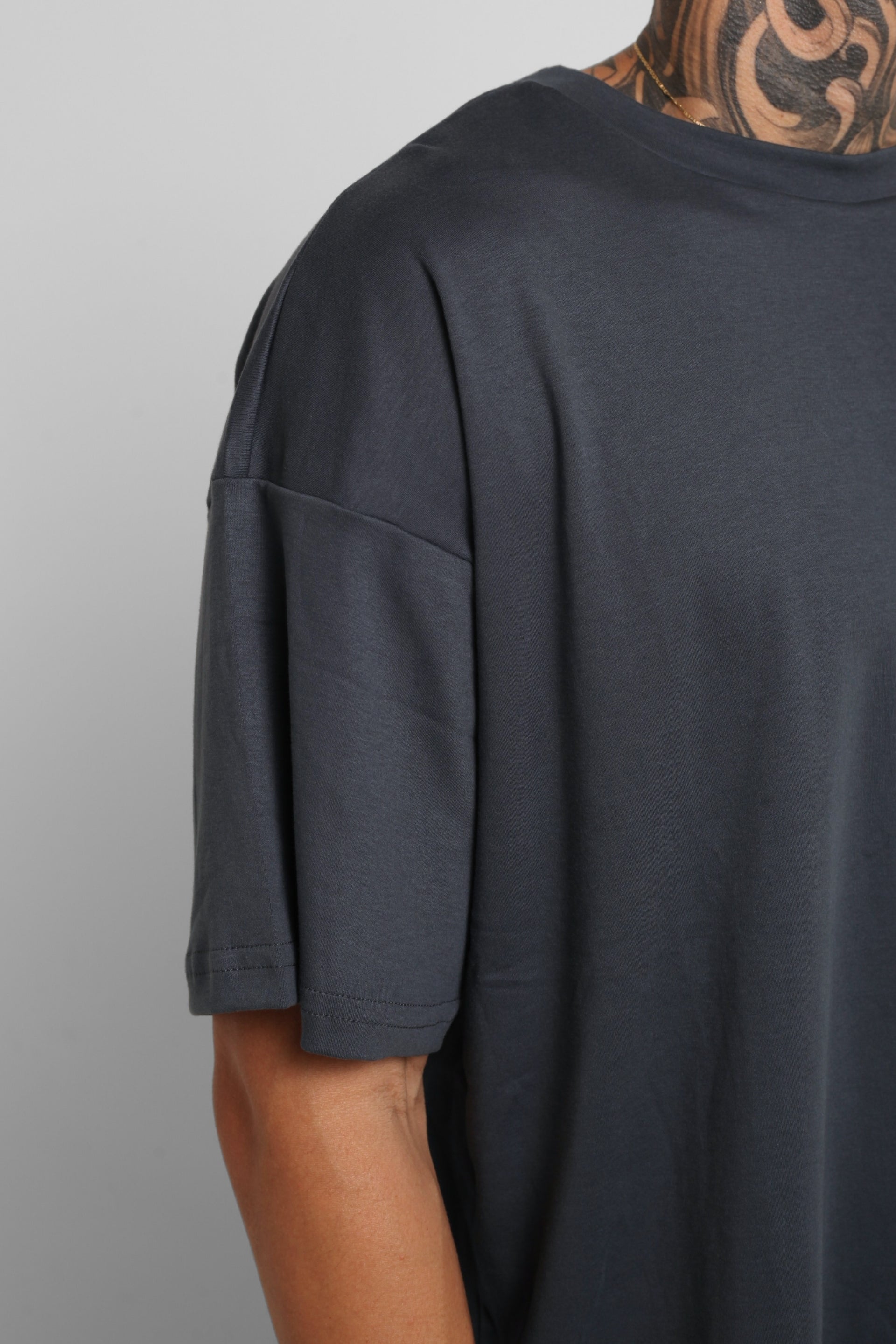 Camiseta Oversize Azul 190G