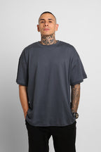 Camiseta Oversize Azul 190G