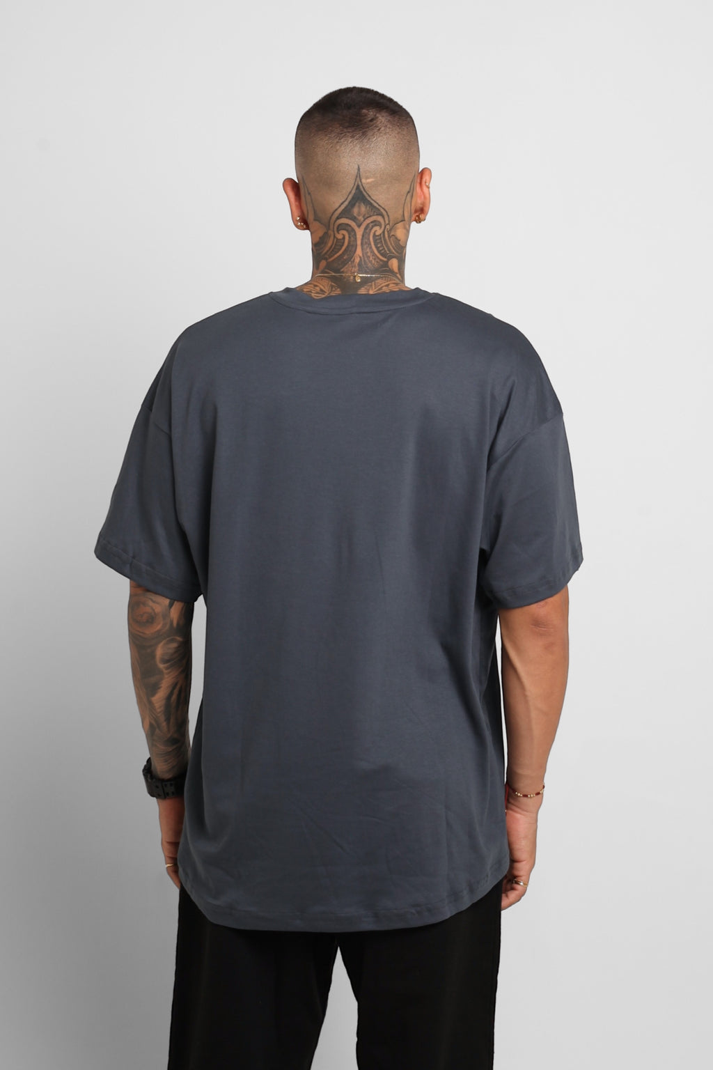 Camiseta Oversize Azul 190G