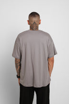Camiseta Oversize Gris 190G