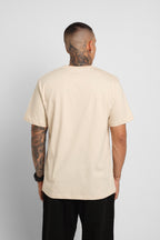 Camiseta Regular Fit Beige 200G