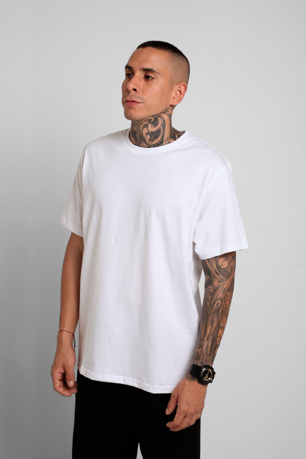 Camiseta Regular Fit Blanca 200G