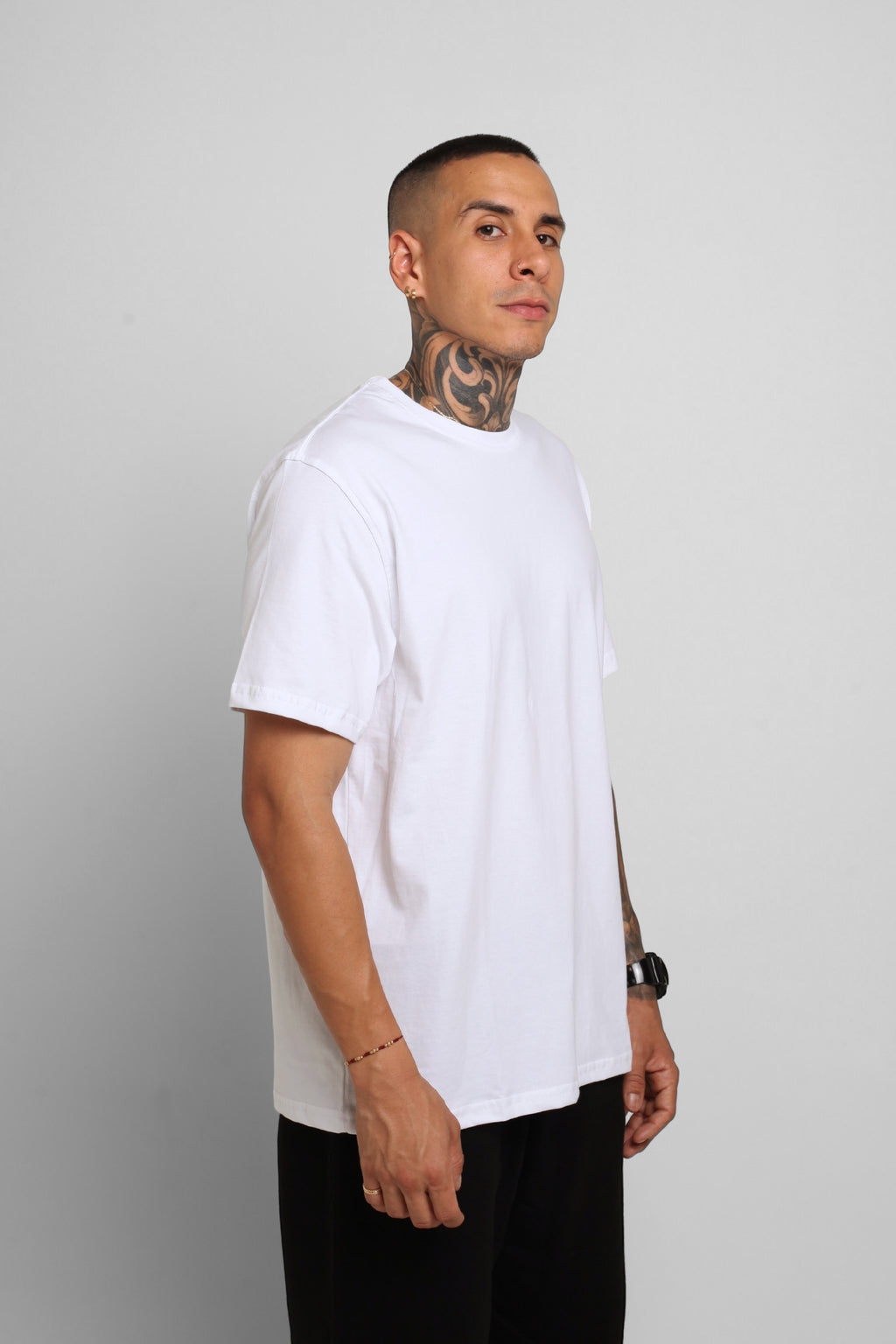 Camiseta Regular Fit Blanca 200G