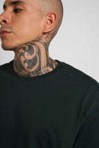 Camiseta Regular Fit Verde 200G