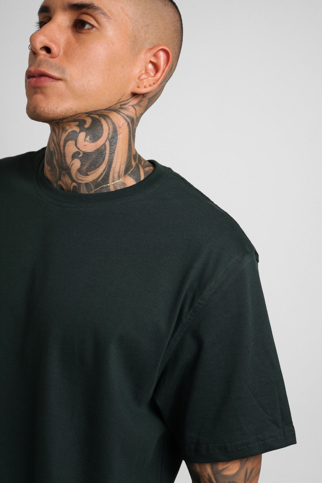 Camiseta Regular Fit Verde 200G
